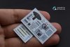 Quinta Studio QD48160 MiG-15 bis 3D-Printed & coloured Interior on decal paper (for Tamiya kit) 1/48